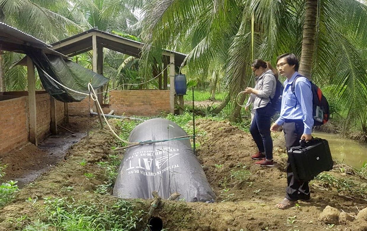 Xử lý chất thải chăn nuôi bằng công nghệ biogas